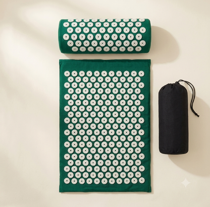Esterilla de acupresión para la relajación de espalda, cuello y cuerpo completo